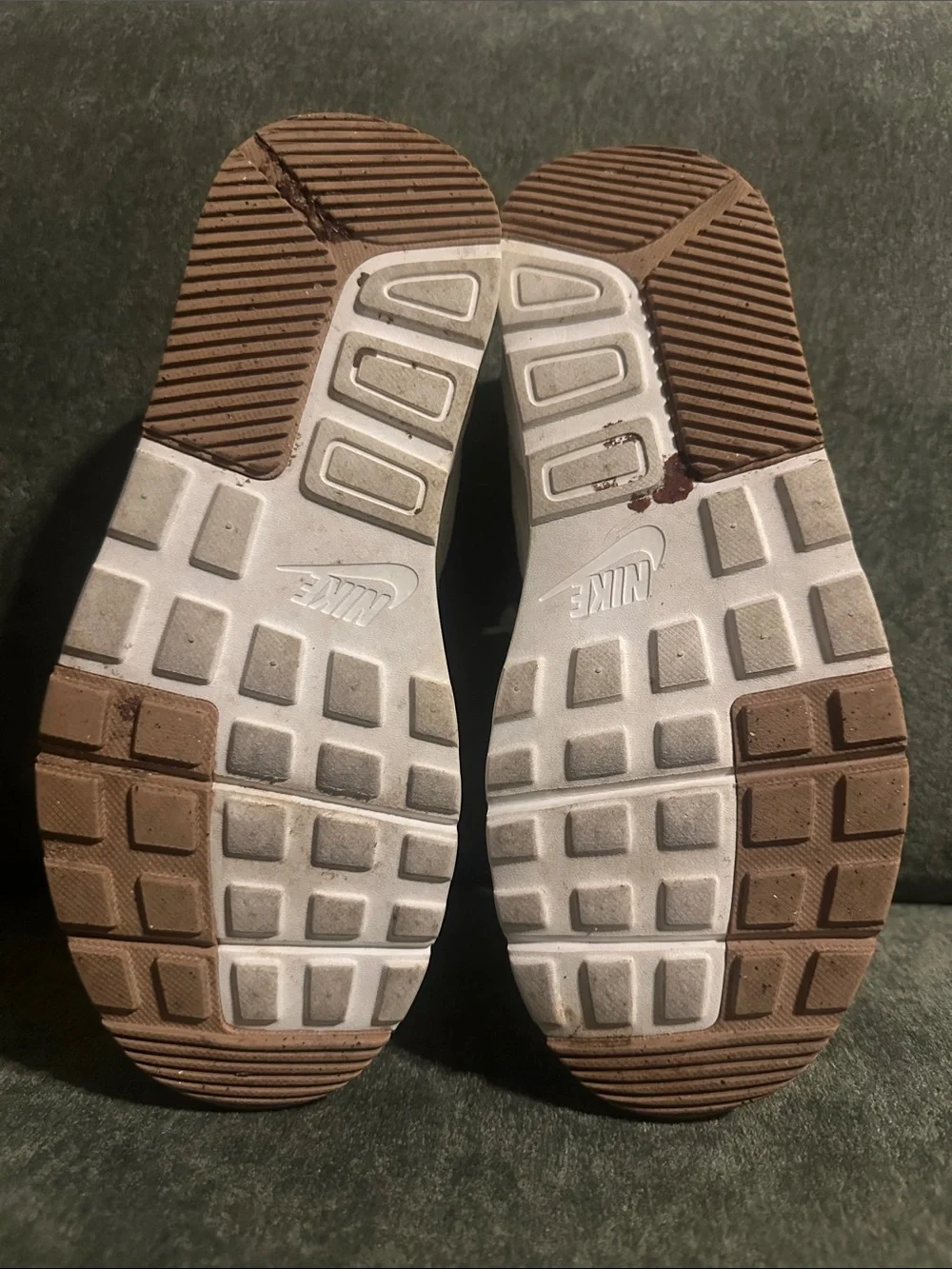 Nike Women’s White and Light Gray Sneakers